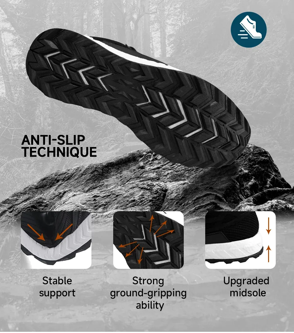 Deepwater Phantom anti-slip tread and upgraded midsole detail